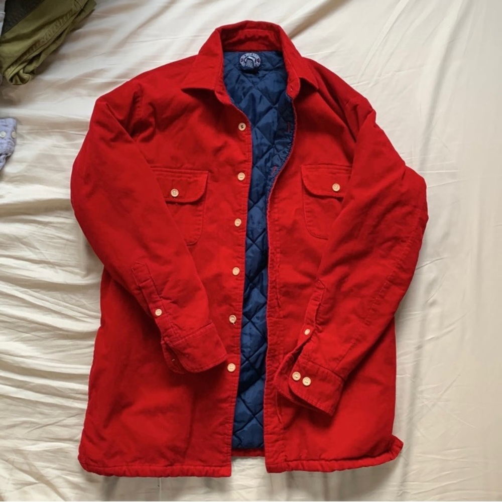 The Grand State - Bright Red Corduroy Jacket - size 6